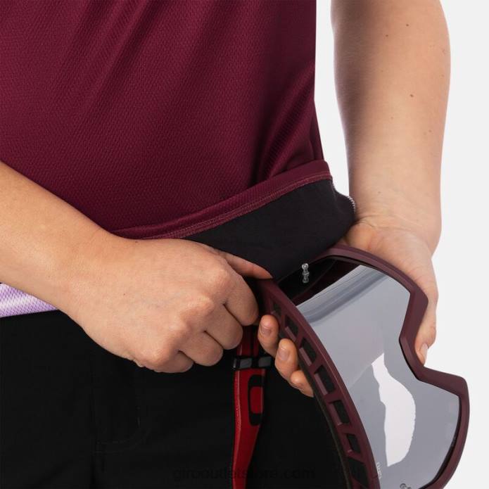 jaučio kraujas 2H6R1305 moterys rust džersis Giro