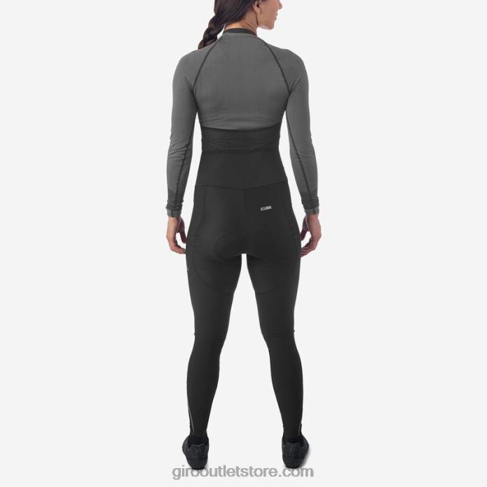 juodas 2H6R705 moterys chrono expert terminis apynasris seilinukas Giro