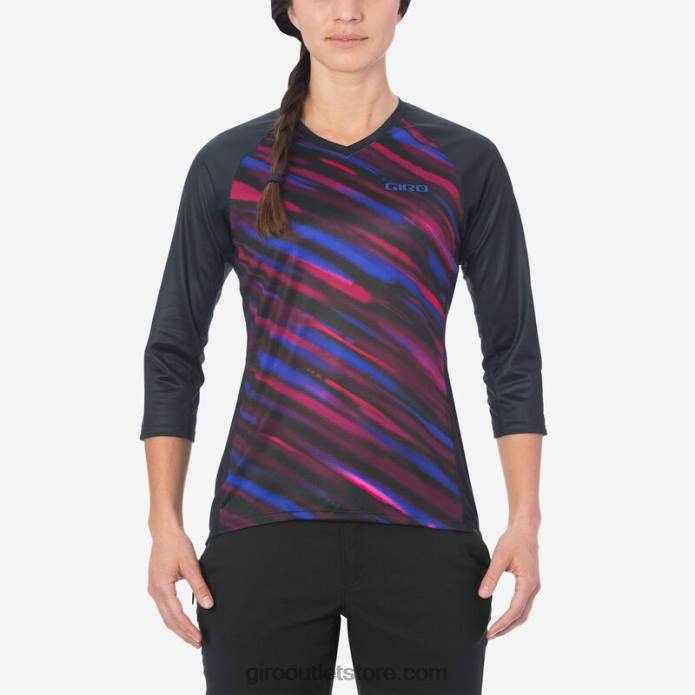 juodas suliejimas 2H6R698 moterys Roust 3/4 megztinis Giro