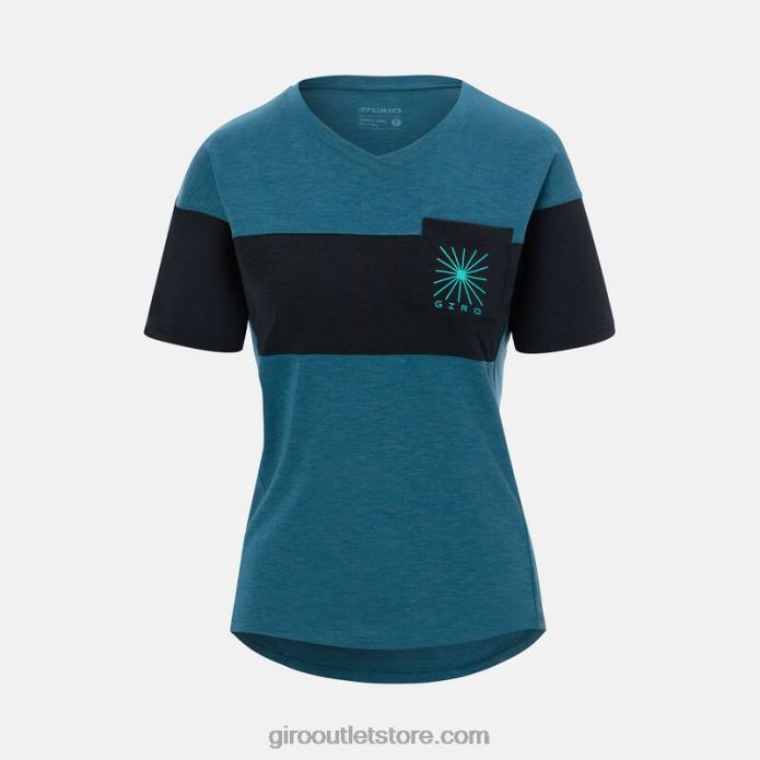 uosto mėlyna/juoda 2H6R1121 moterys jojimo megztinis Giro