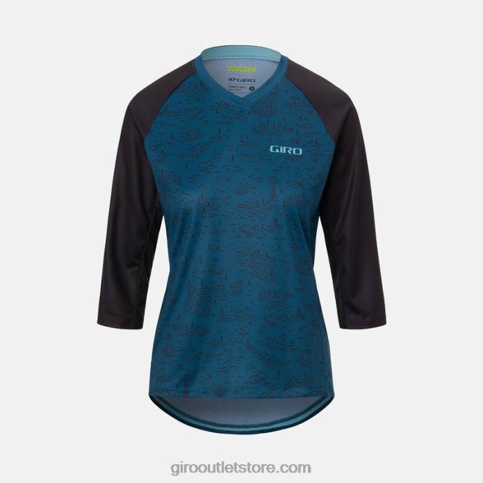 uosto mėlynas skydas 2H6R1254 moterys Roust 3/4 megztinis Giro