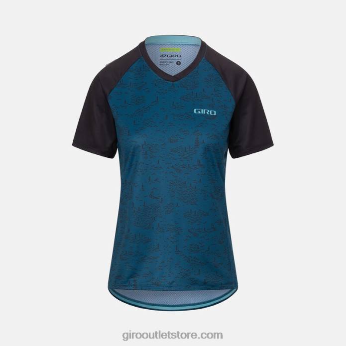 uosto mėlynas skydas 2H6R1302 moterys rust džersis Giro