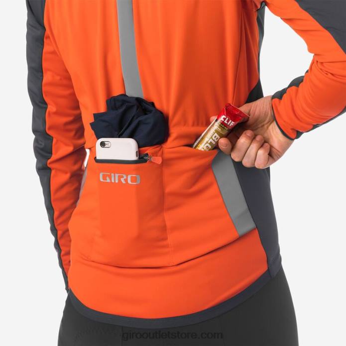 vermilijonas 2H6R1354 moterys chrono pro alfa striukė Giro