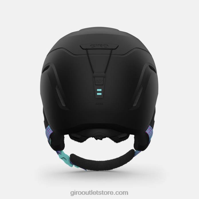 matinės juodos spalvos taškas 2H6R1168 moterys avera šalmas Giro