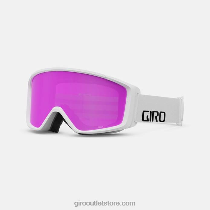 baltas žodinis ženklas 2H6R932 unisex „Index 2.0“ azijietiški akiniai Giro