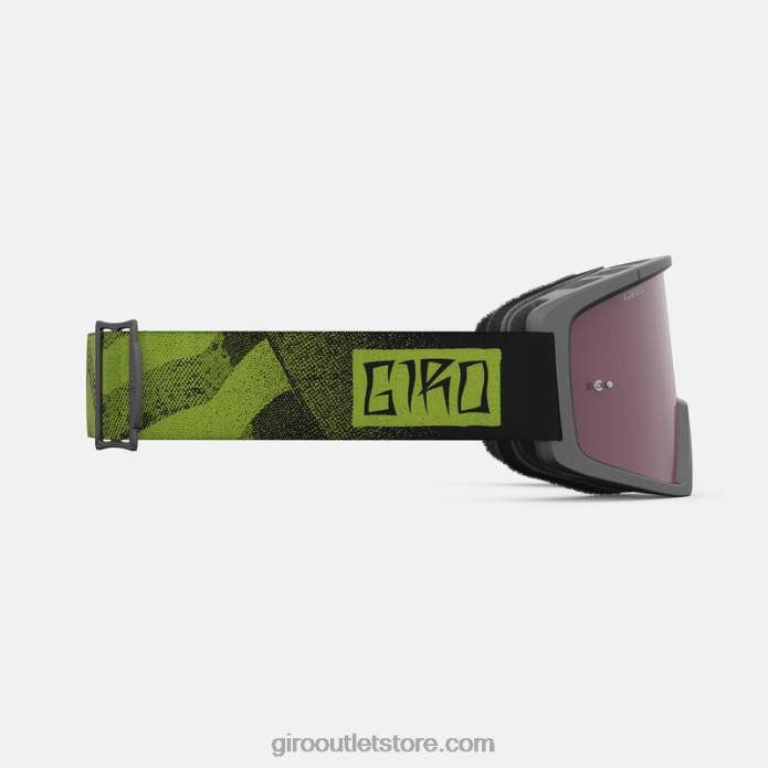 juoda/ano kalkių 2H6R224 unisex blok mtb akiniai su ryškiu objektyvu Giro