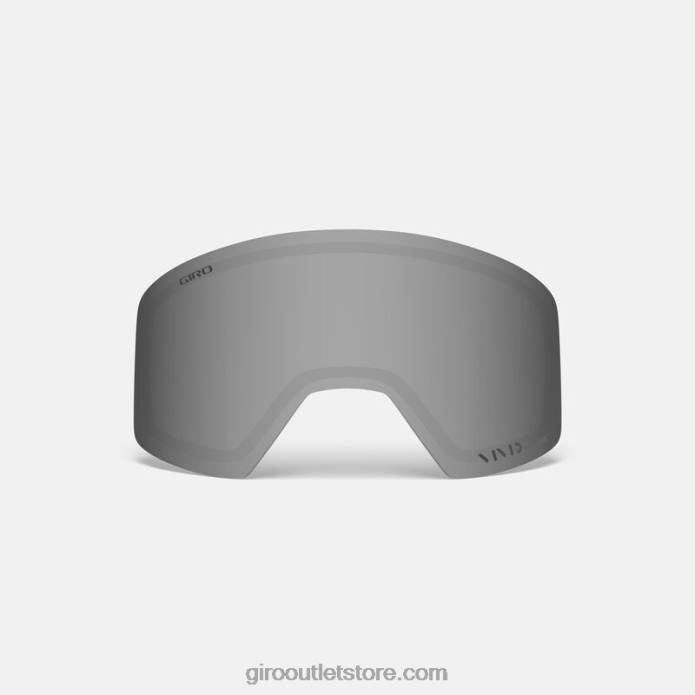 pilka/sidabrinė blykstė 2H6R1537 unisex blok mtb akinių pakeitimo objektyvas Giro