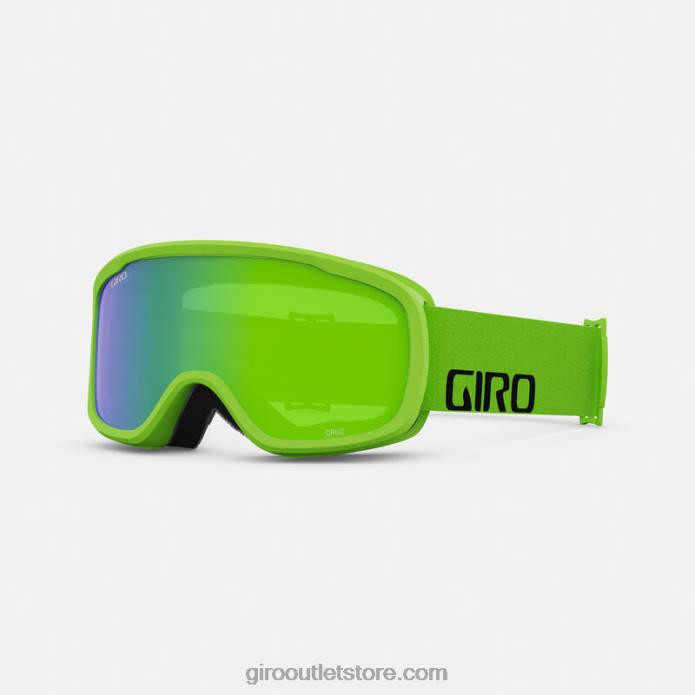 ryškiai žalias užrašas 2H6R926 unisex Cruz Asia Fit akiniai Giro