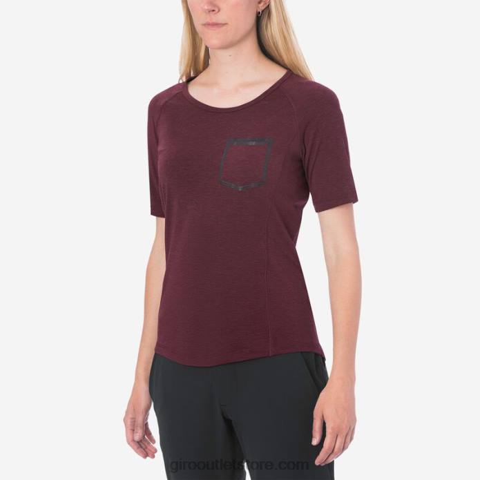 jaučio kraujas 2H6R1361 moterys rizikos marškinėliai Giro