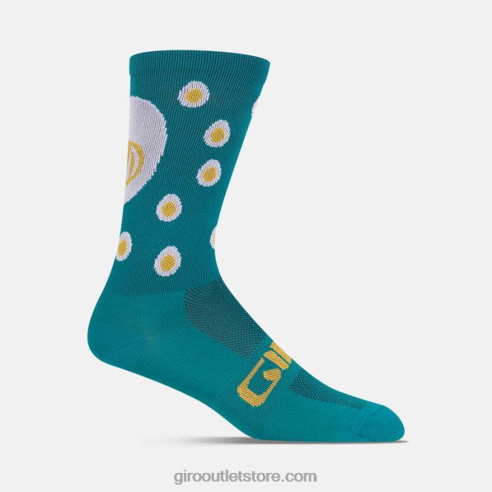 uosto mėlyni kiaušiniai 2H6R795 unisex comp racer aukštaūgės kojinės Giro