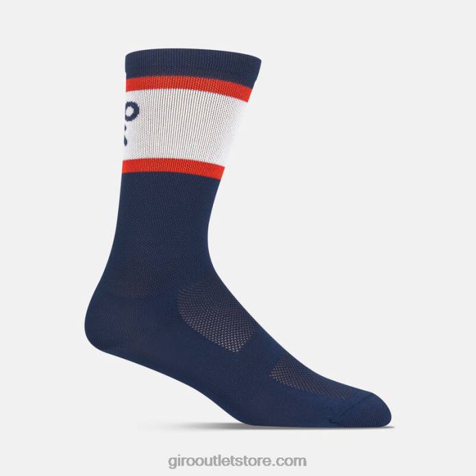 vidurnakčio retro 2H6R796 unisex comp racer aukštaūgės kojinės Giro