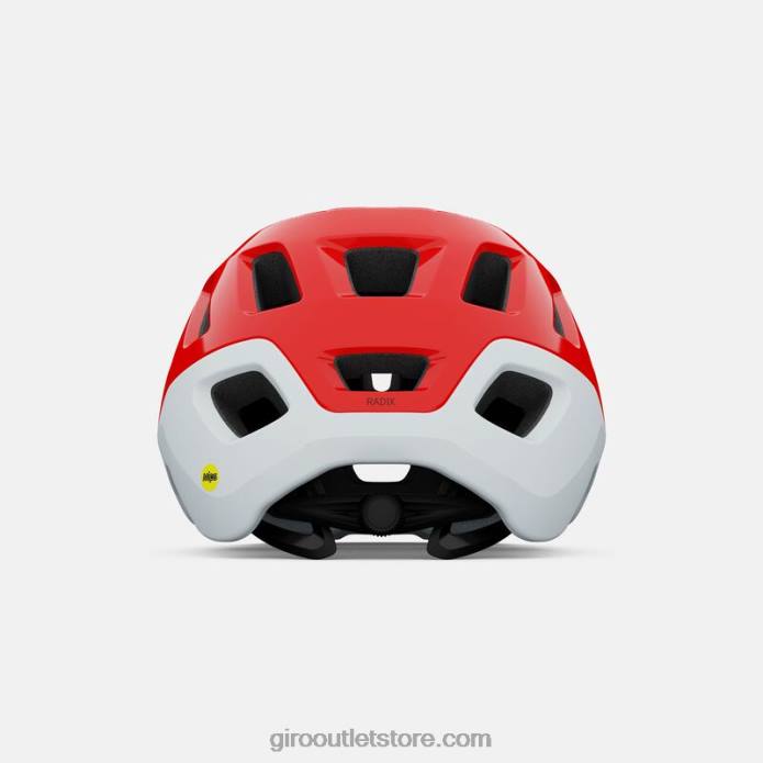 matinė apdaila raudona 2H6R630 unisex radix mips šalmas Giro