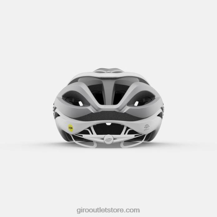 matinė balta/sidabrinė 2H6R271 unisex eterio sferinis šalmas Giro