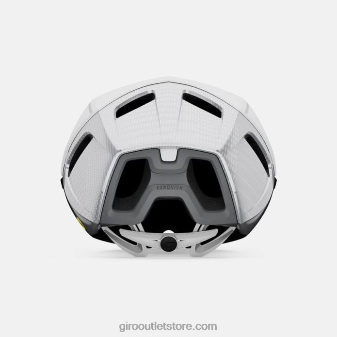 matinė balta/sidabrinė 2H6R633 unisex vanquish mips šalmas Giro