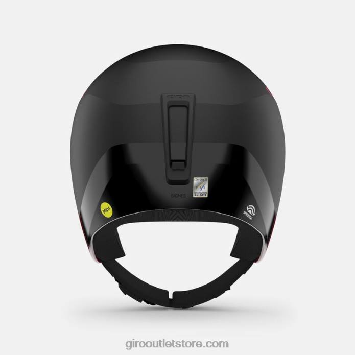 matinė juoda 2H6R203 unisex ženklų sferinis šalmas Giro