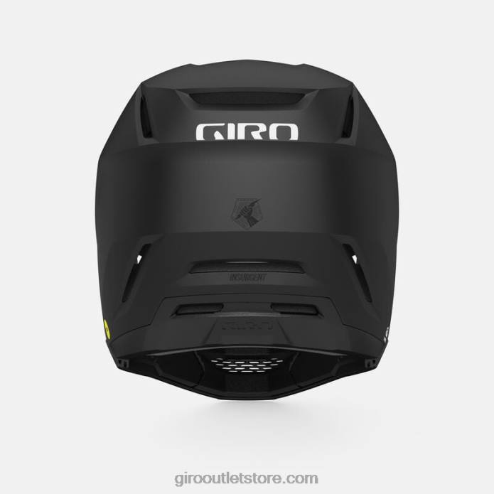 matinė juoda 2H6R26 unisex sukilėlių sferinis šalmas Giro