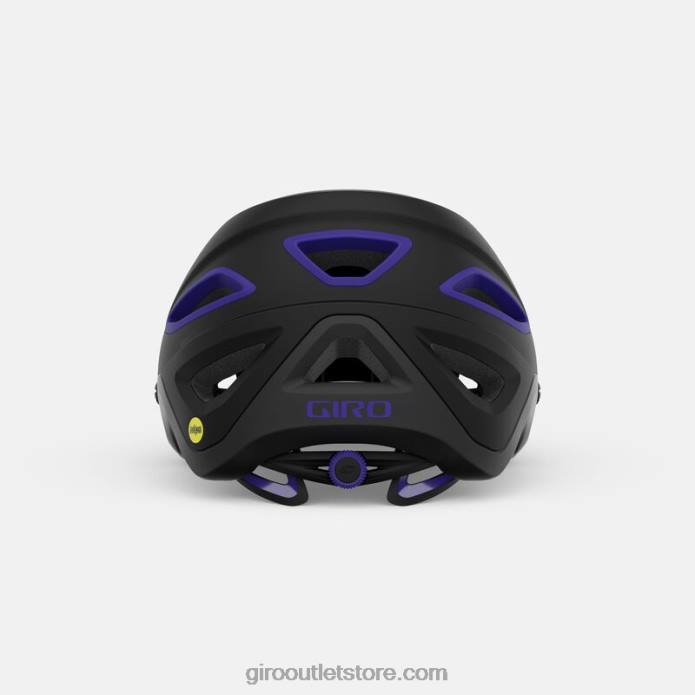 matinė juoda/elektrinė violetinė 2H6R942 moterys montara mips šalmas Giro