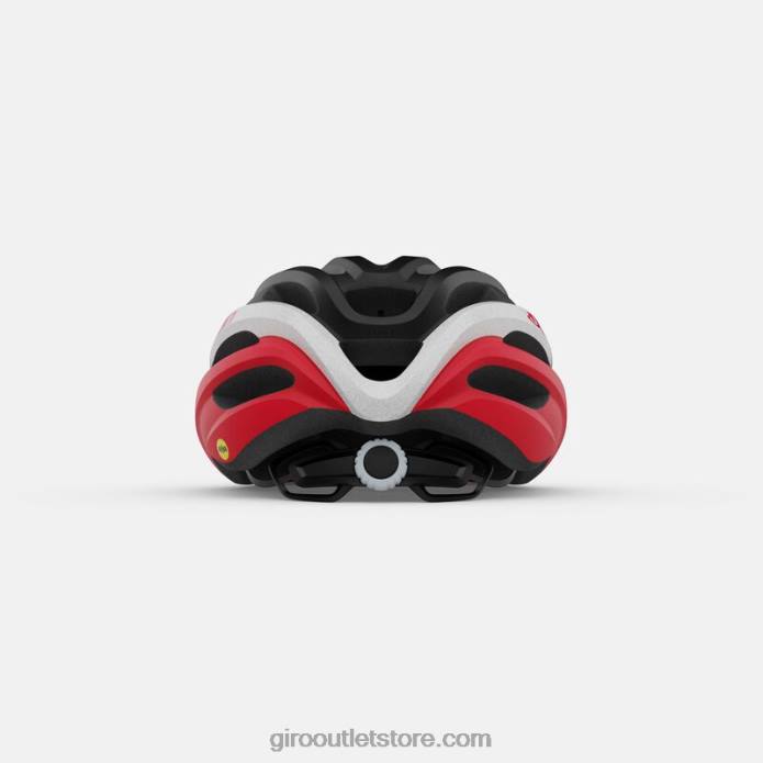 matinė juoda/raudona 2H6R608 unisex registruok mips šalmą Giro