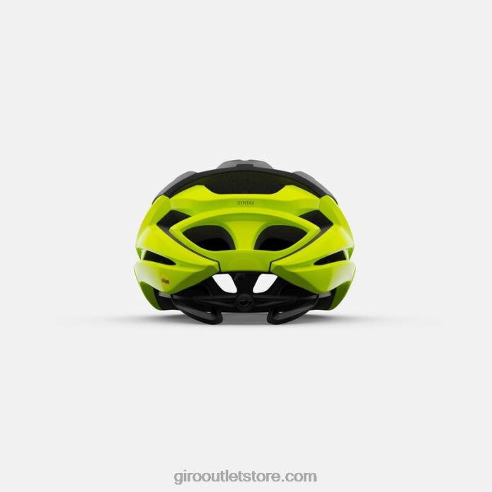 paryškinkite geltoną/juodą 2H6R111 unisex sintaksės mips šalmas Giro