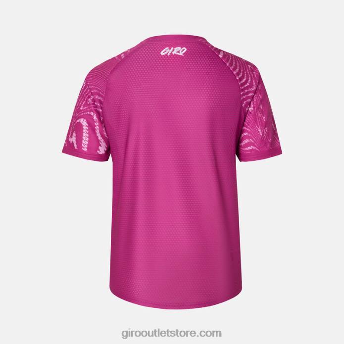 rožinis raibulis 2H6R1421 vaikai jaunystės rust marškinėliai Giro