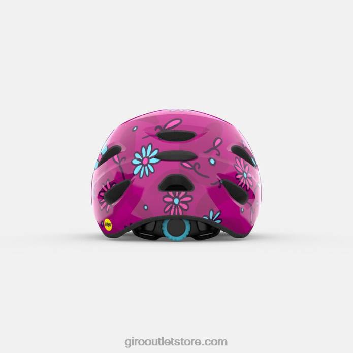 rožinės gatvės cukraus ramunės 2H6R1500 vaikai scamp mips šalmas Giro