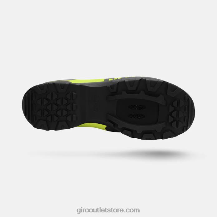 juodas/citrinos žalias dangtelis 2H6R180 vyrų bermo batas Giro