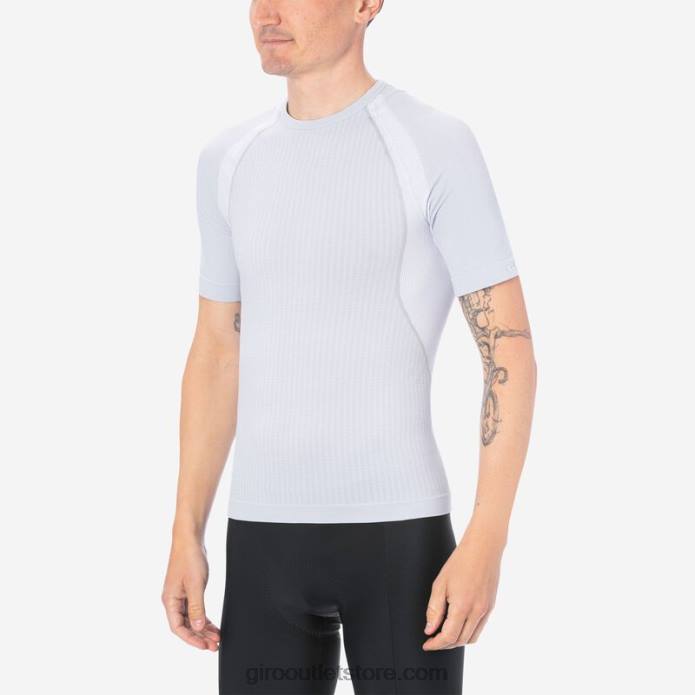 baltas 2H6R659 vyrų chrono trumpų rankovių pagrindo sluoksnis Giro
