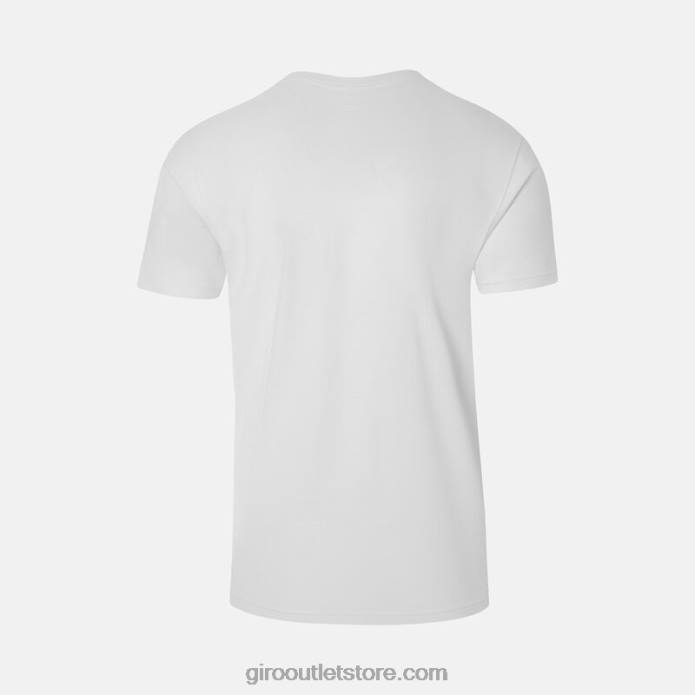 baltas vintažas 2H6R1031 vyrų tee Giro