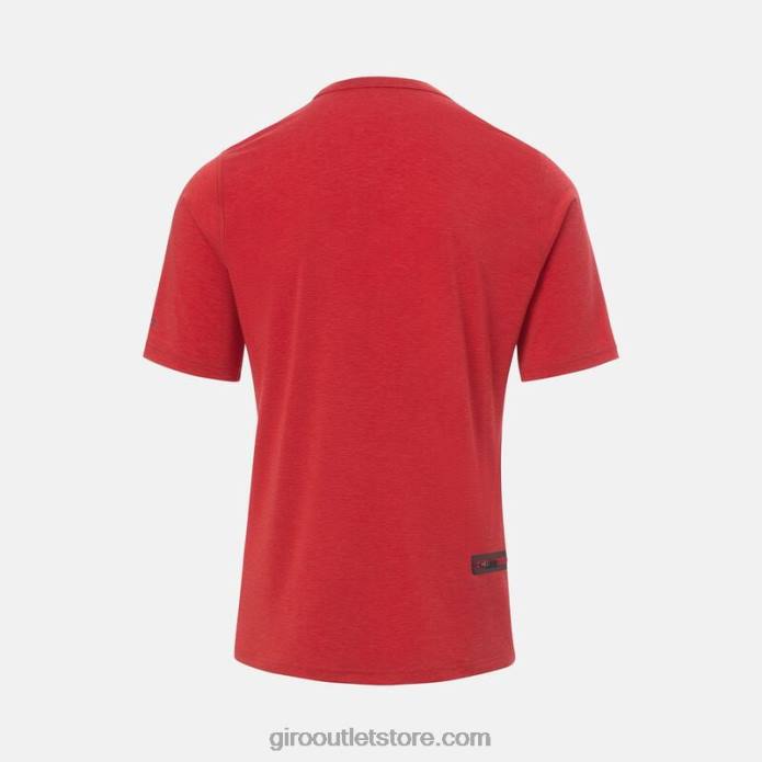 ginja raudona 2H6R727 vyrų rizikos marškinėliai Giro