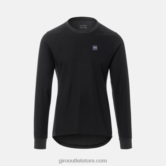 juoda/pilka 2H6R17 vyrų Roust ls vėjo trikotažas Giro