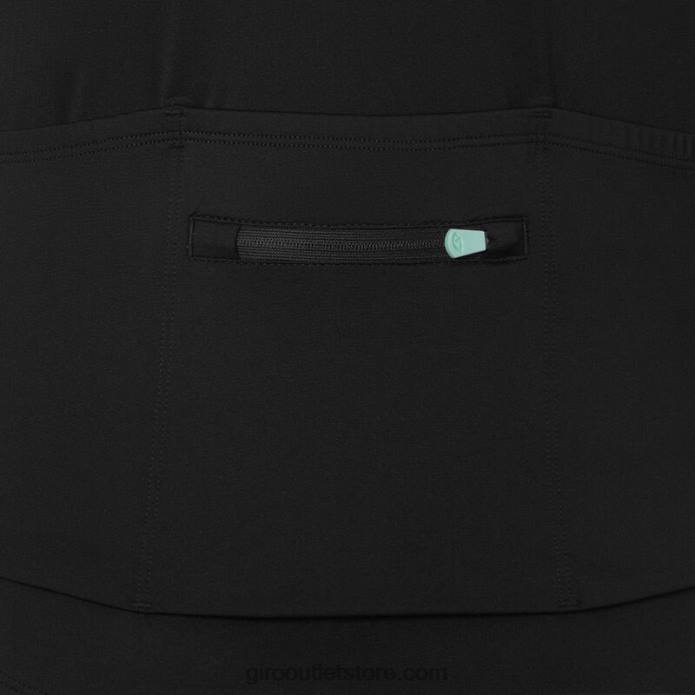 juodas 2H6R11 vyrų chrono elite ls marškinėliai Giro