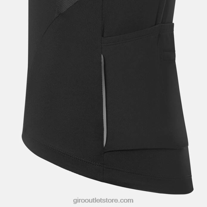 juodas 2H6R11 vyrų chrono elite ls marškinėliai Giro