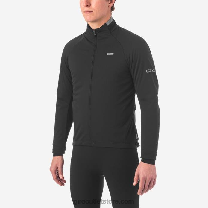 juodas 2H6R126 vyrų chrono pro alfa striukė Giro