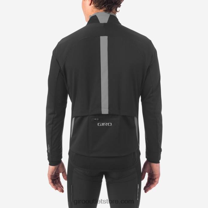 juodas 2H6R126 vyrų chrono pro alfa striukė Giro