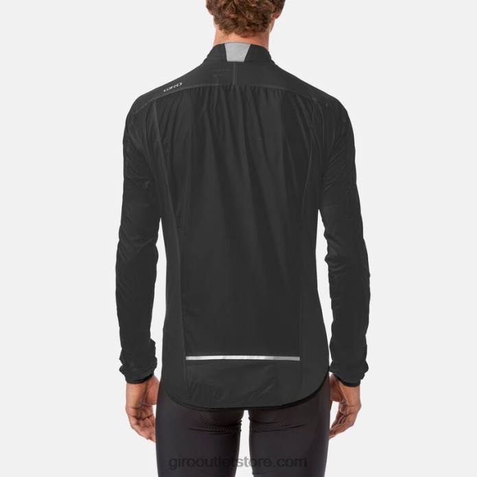 juodas 2H6R131 vyrų chrono expert vėjo striukė Giro