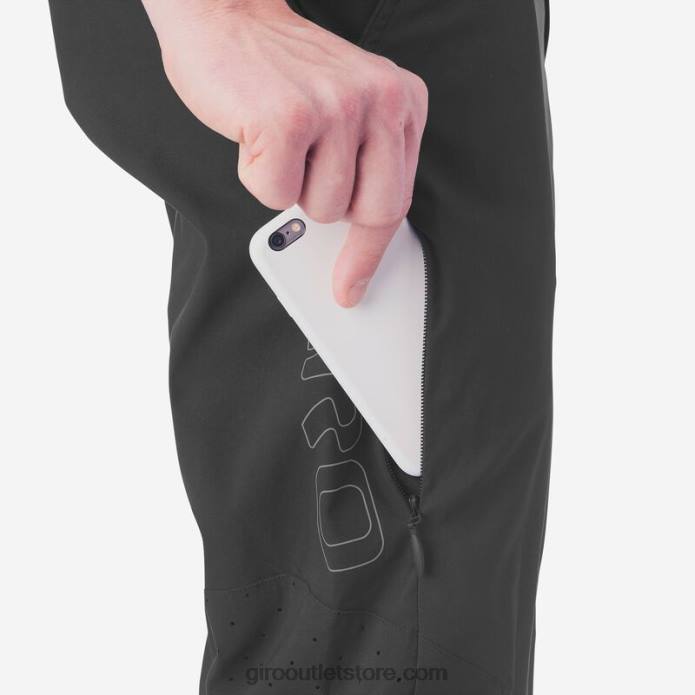 juodas 2H6R135 vyrų chaoso pant Giro