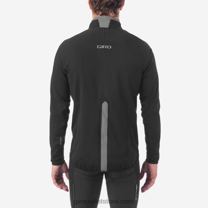 juodas 2H6R191 vyrų chrono pro neoshell striukė Giro