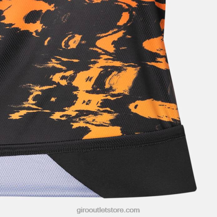 juodas hiperglitch 2H6R733 vyrų roust ls džersis Giro