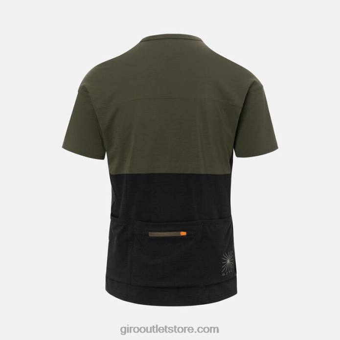 takas žalia/juoda 2H6R256 vyrų jojimo megztinis Giro