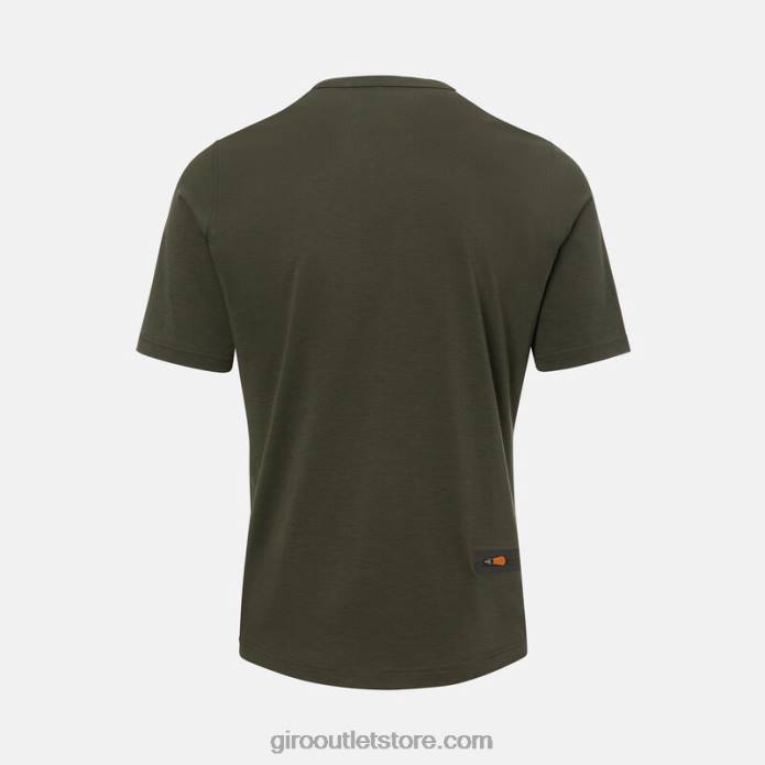 takas žalias 2H6R729 vyrų rizikos marškinėliai Giro