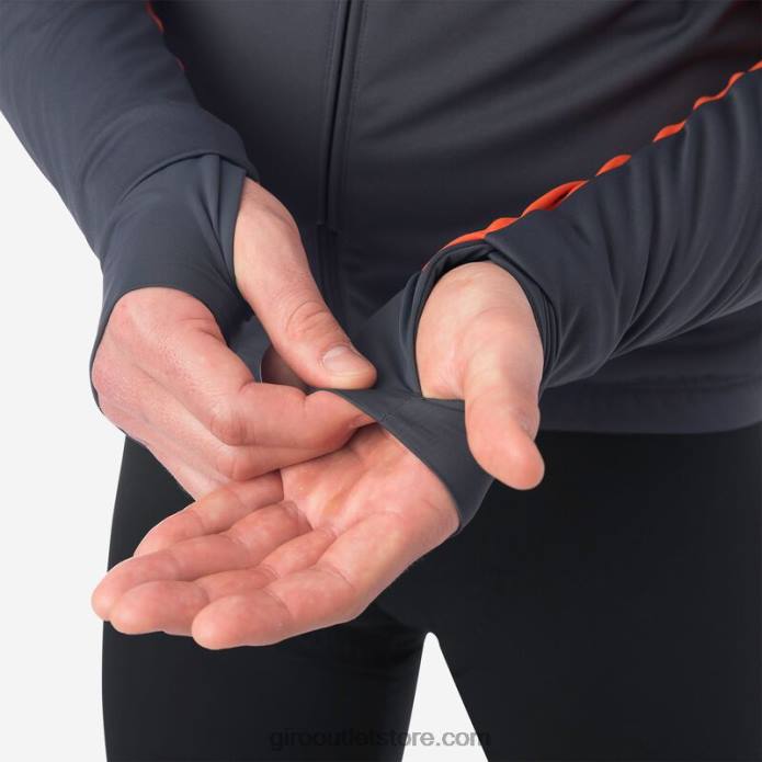 vermilijonas 2H6R661 vyrų chrono pro alfa striukė Giro