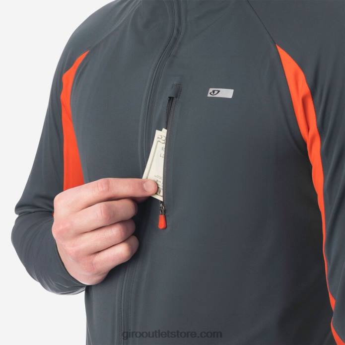 vermilijonas 2H6R916 vyrų chrono pro neoshell striukė Giro