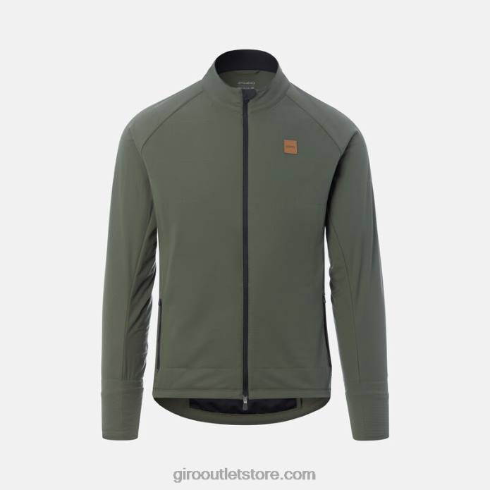 šviesiai žalias takas 2H6R213 vyrų kaskados izoliacijos striukė Giro