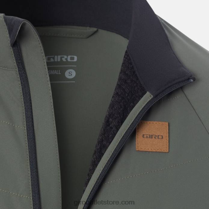 šviesiai žalias takas 2H6R213 vyrų kaskados izoliacijos striukė Giro