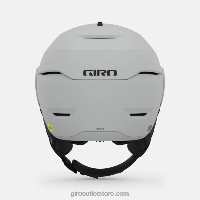 matinė šviesiai pilka 2H6R307 vyrų orbitinis sferinis šalmas Giro