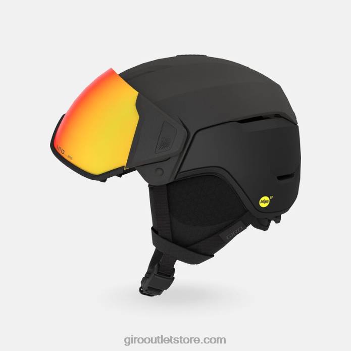 metalo anglis/juoda 2H6R308 vyrų orbitinis sferinis šalmas Giro